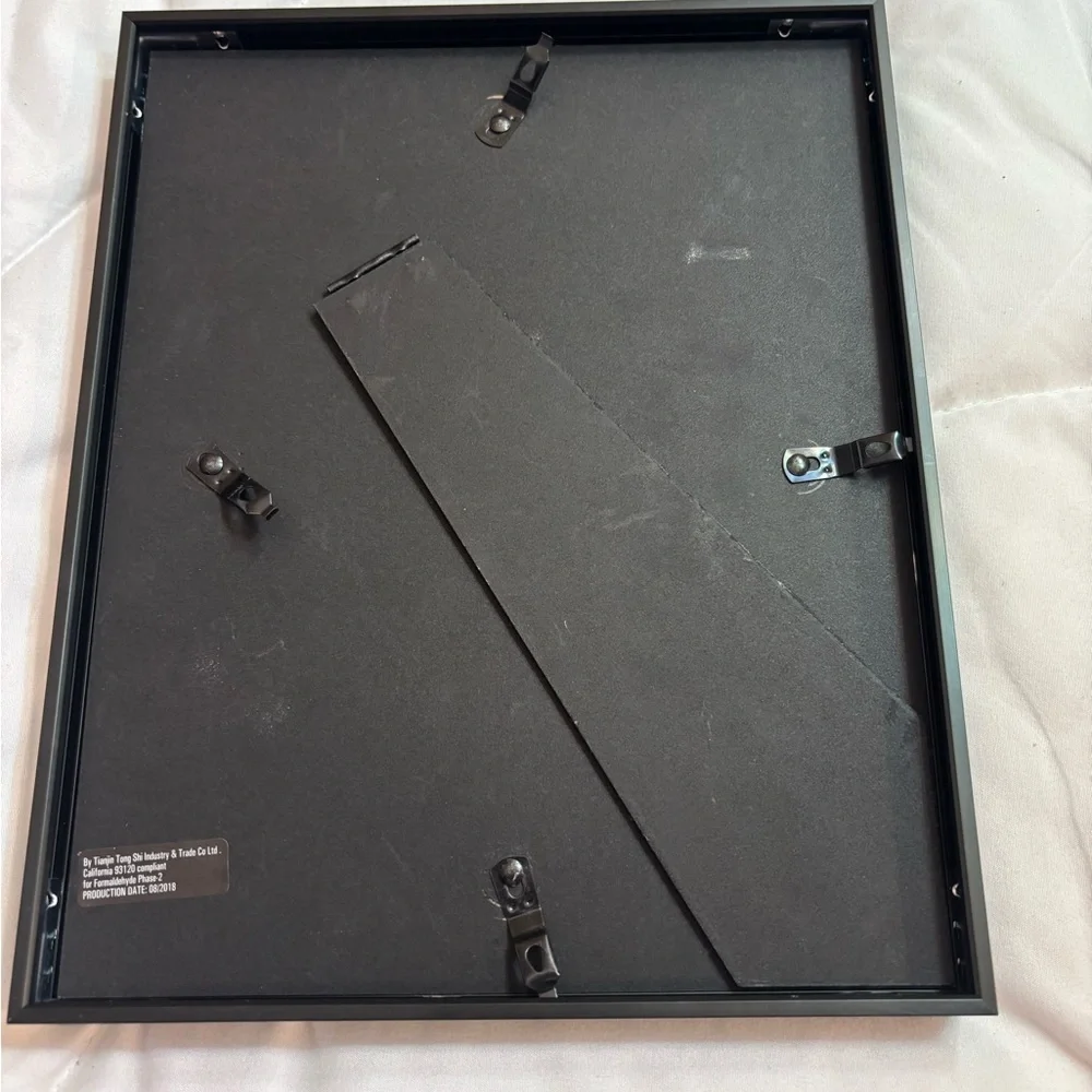 Black Picture Frame for 8x10 picture